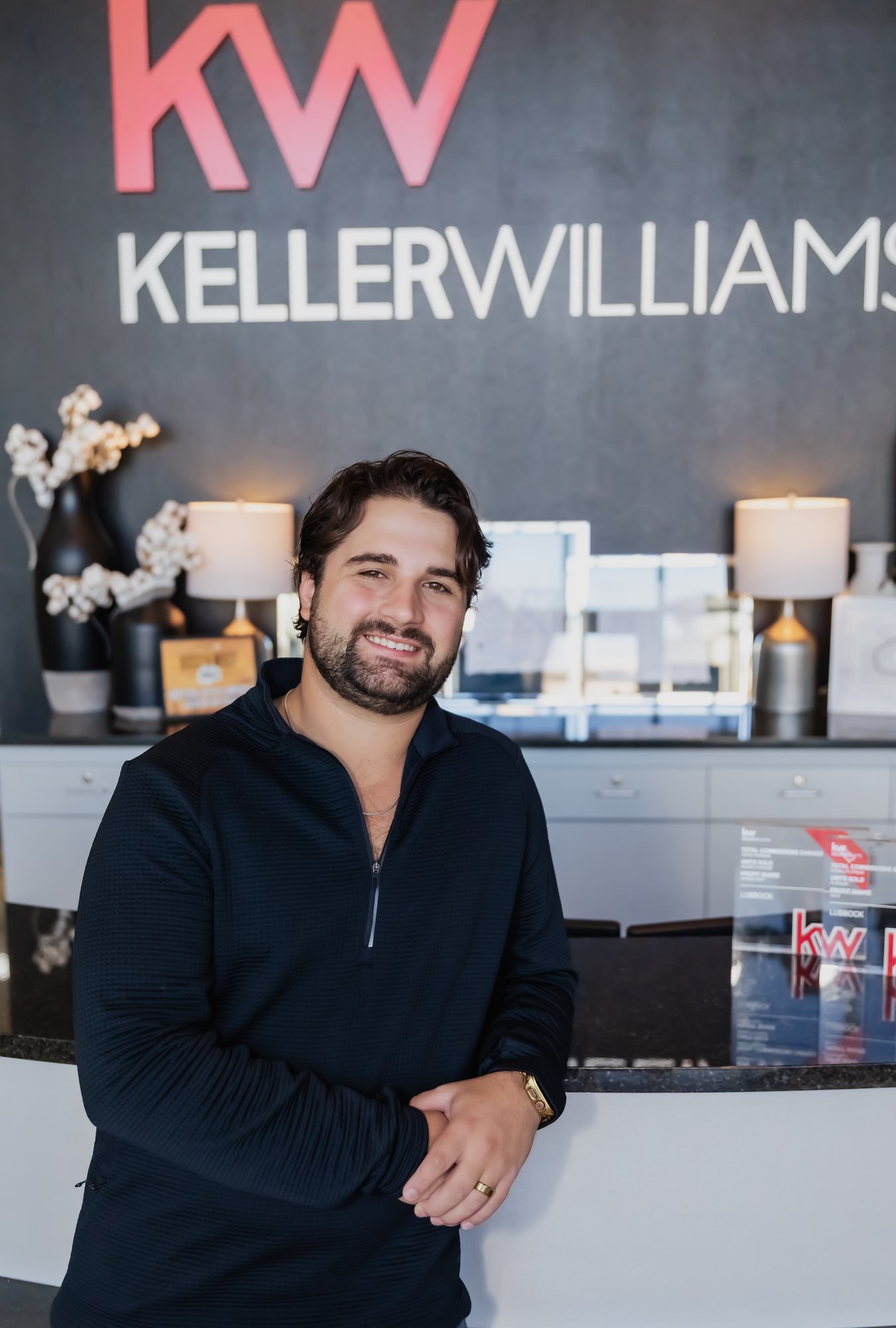 John Thomasson II at the Keller Williams Realty Lubbock office